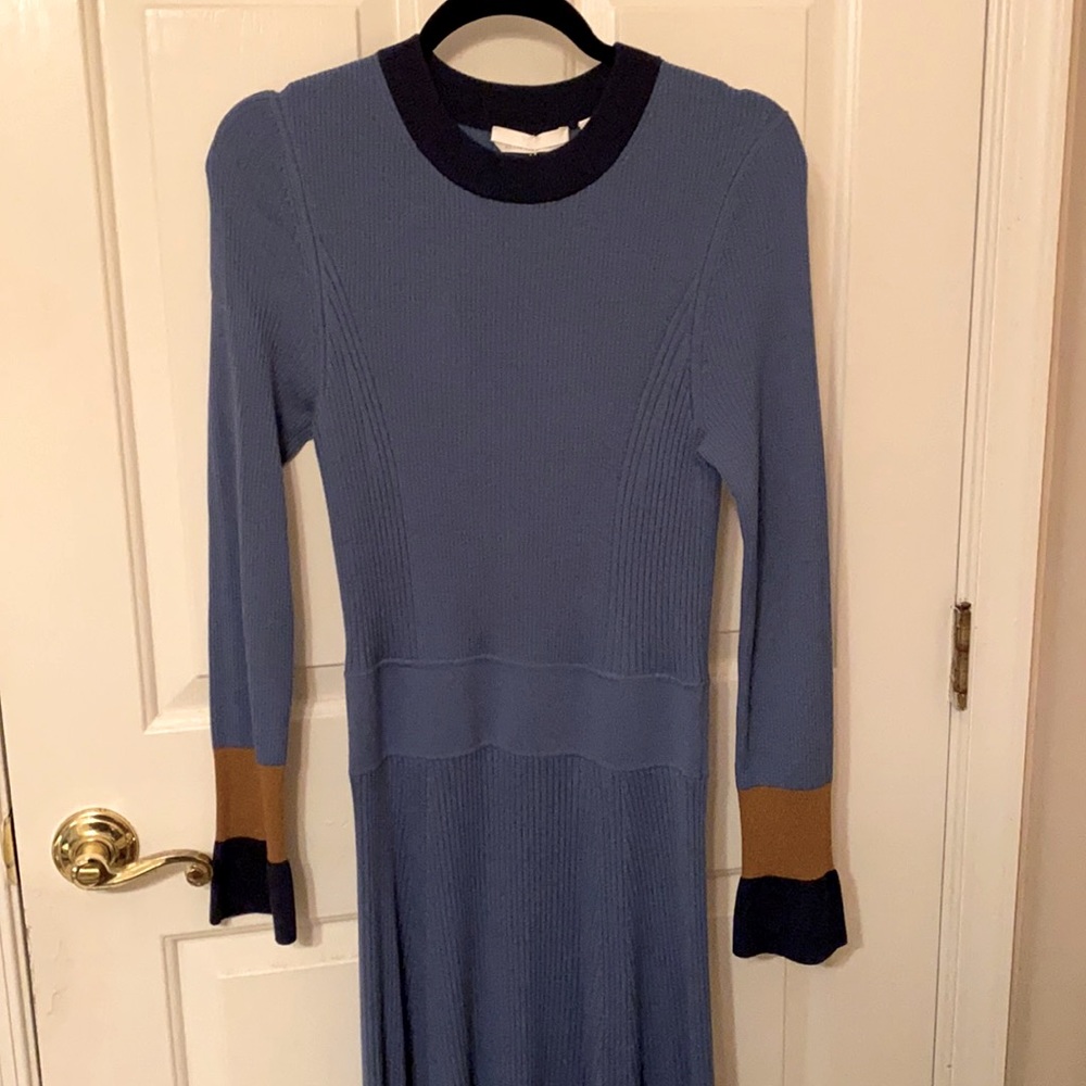 Hugo Boss midi sweater dress.